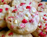 Cookies pépites de chocolat blanc et pralines roses