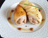 Chausson au poulet et foie gras