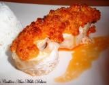 Filet de poisson en crumble de chorizo