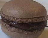 Macarons fourrés au chocolat