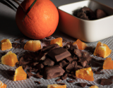 Rochers chocolat lait et zeste d'orange