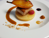 Régal de foie gras sur sa pomme de terre chaude