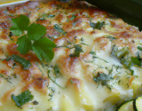 Gratin dauphinois aux courgettes