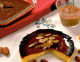 Flan au chocolat et amaretti