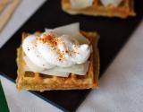 Gaufrettes Fromage de Brebis et Chantilly au piment d'Espelette