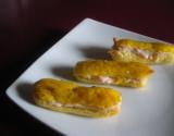 Mini éclairs salés crémeux au saumon fumé