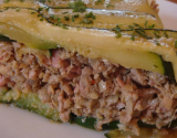 Charlotte d'agneau aux courgettes