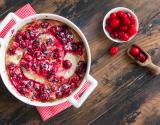 Clafoutis aux cranberries fraîches au thermomix