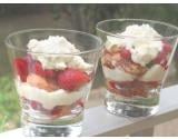 Tiramisu de fraises au sirop de Banyuls balsamique