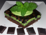 Gâteau chocolat menthe