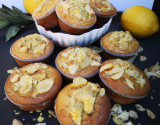 Muffins citron amandes