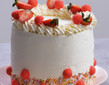 Layer cake aux fraises Tagada