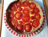 Tarte à la tomate fondante