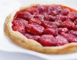 Tarte gourmande aux fraises et poudre d'amande