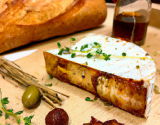 Triangle de camembert Lanquetot pané aux spéculoos