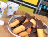 Langues de chat au chocolat