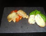 Filet de truite franc comtoise gratinée à la fondue de tomates