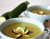 Soupe aux courgettes