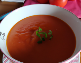 Soupe aigre aux tomates