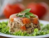 Aspic de poulet aux carottes