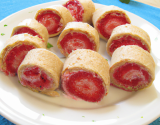 Recette du roulé aux fraises