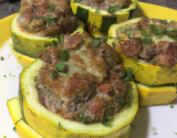 Courgettes farcies à la viandes hachées