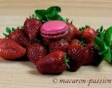 Macarons fraise menthe