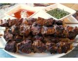 Brochettes de marinade d'agneau à l'orientale