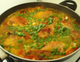 Riz safrané au poulet