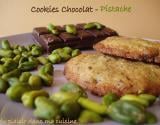 Cookies chocolat-pistache rapides