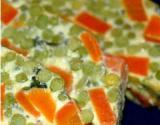 Terrine de carottes et petits pois