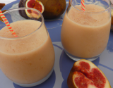 Poire et figue en smoothie