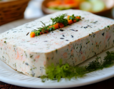 Terrine de crabe aux petits légumes (sans cuisson)