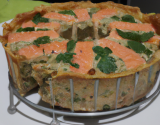 Tourte au saumon au thermomix