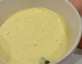 Crème anglaise onctueuse