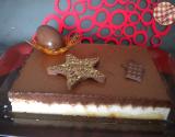 Entremets poire chocolat