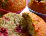 Muffins au fruits rouges