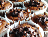 Muffins aux pépites de chocolat inratables