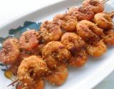 Brochettes de crevettes piquantes aux saveurs d'Asie