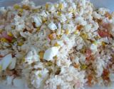 Salade de riz au thon économique