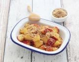 Crumble de pommes à la poêle