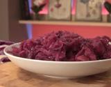 Compotée de chou rouge aux pommes