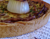 Tarte aux oignons et à la cancoillotte