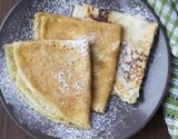 Crêpes légères sans gluten et sans lait de vache