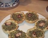 Tartelettes aux petits pois