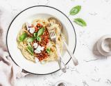 Spaghetti à la bolognaise végétarienne au Cookeo