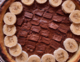 Tarte fine au nutella et à la banane