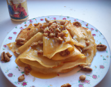 Crèpes à la noix