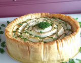 Tourte au camembert