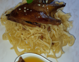 Nouilles au canard confit